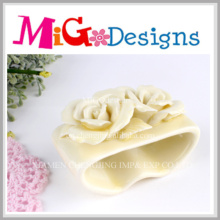 New Arrival Decorative Flower Shaped Ceramic Candle Holders